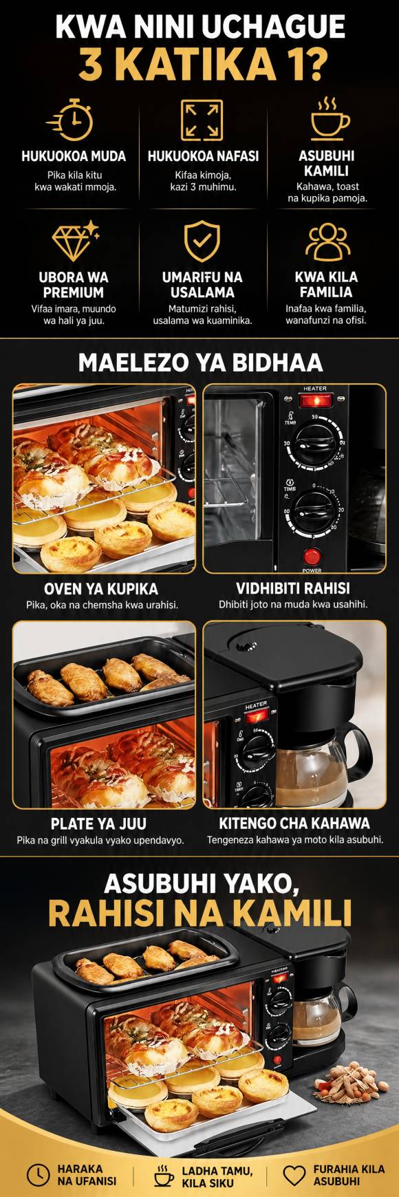 3 in 1 Breakfast Maker