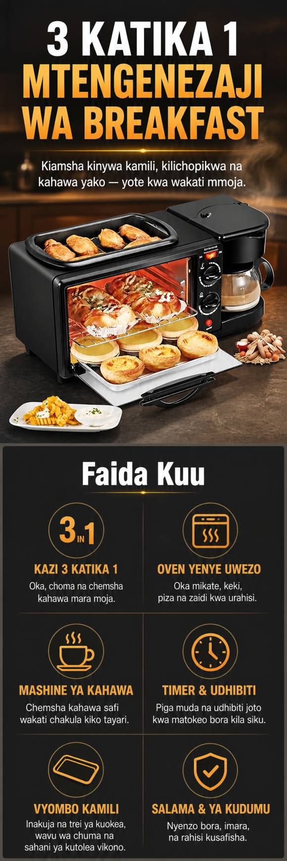 3 in 1 Breakfast Maker