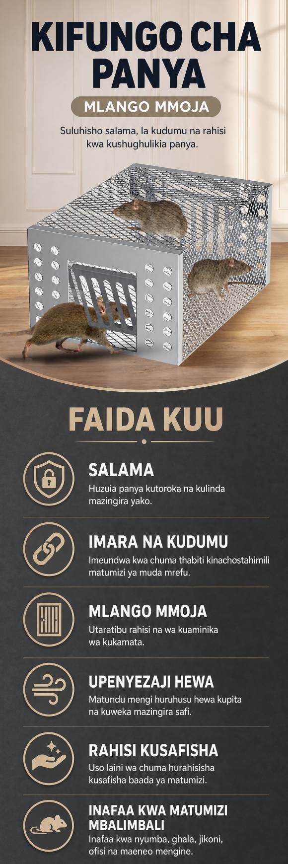 Mouse Cage single door