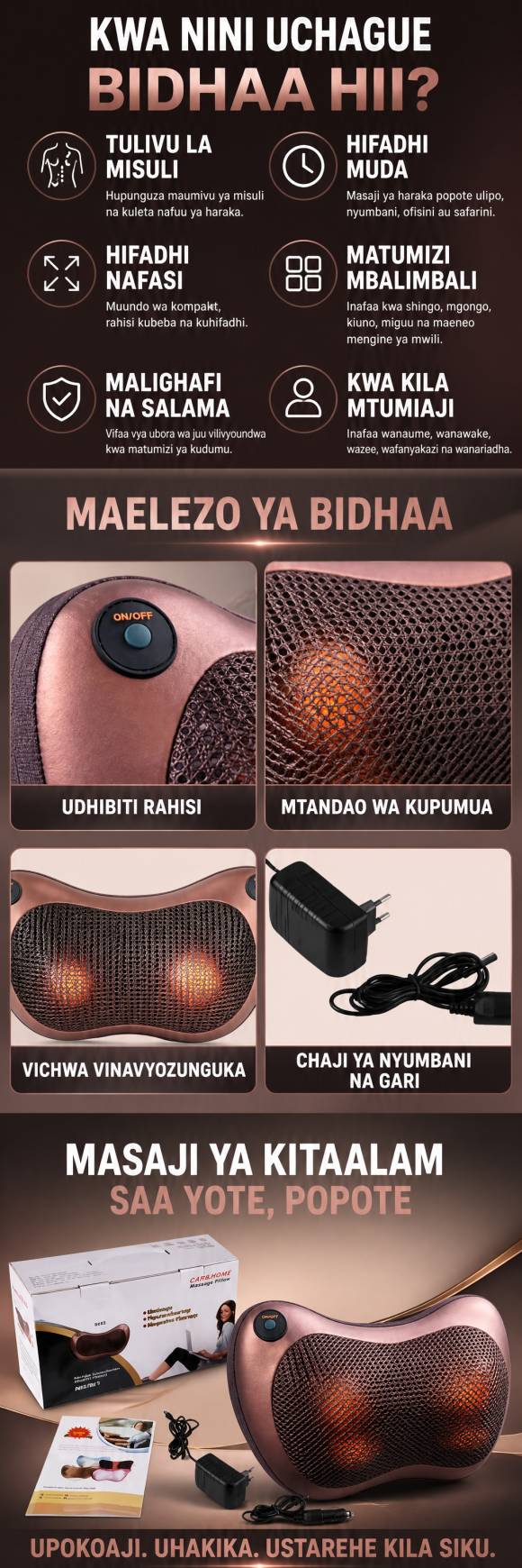 Electronic Massage Pillow
