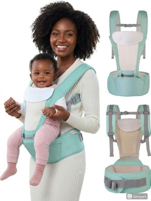 Baby Hip Seat Carrier – Ergonomic Waist Stool With Adjustable Strap & Storage Pockets