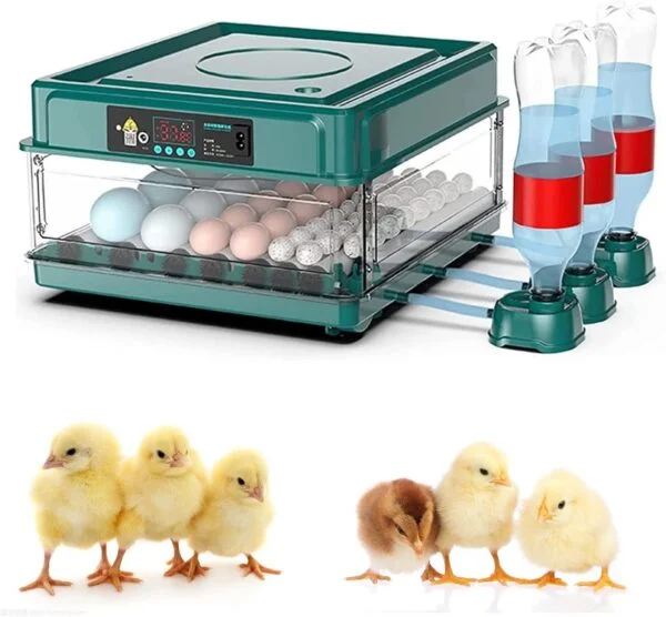 Egg incubators for hatching eggs