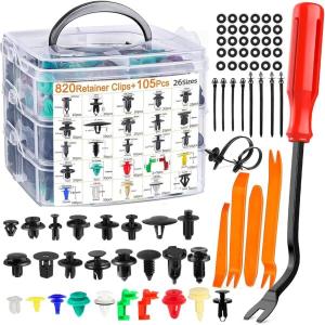 925PCS Car Trim Clips Set with Removal Tools
