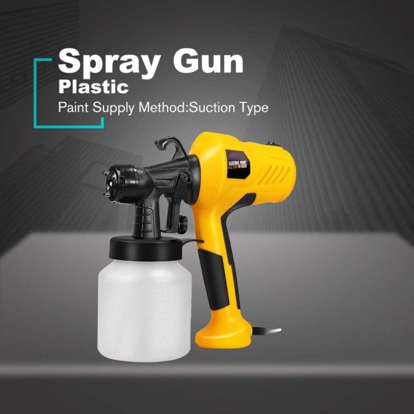 Handheld electric paint spray gun