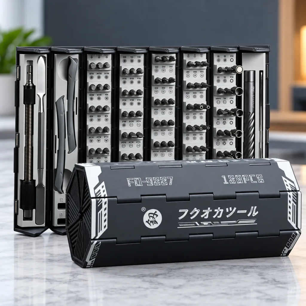 128 in 1 Multifunction Magnetic Screwdriver Set