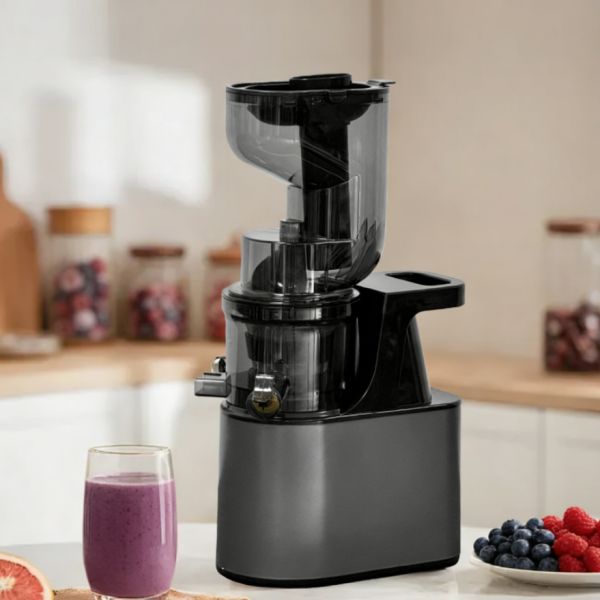 Household Slow Juicer Large Caliber Juice Extractor Pulp Separation Machine with Juice Cup