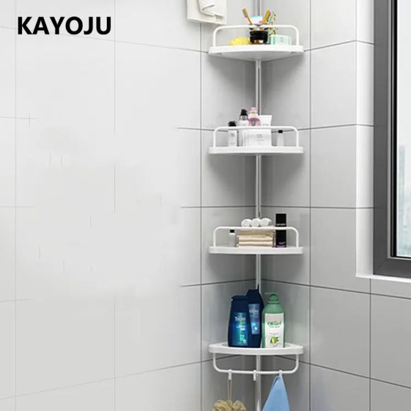 Adjustable Bathroom Shelf corner