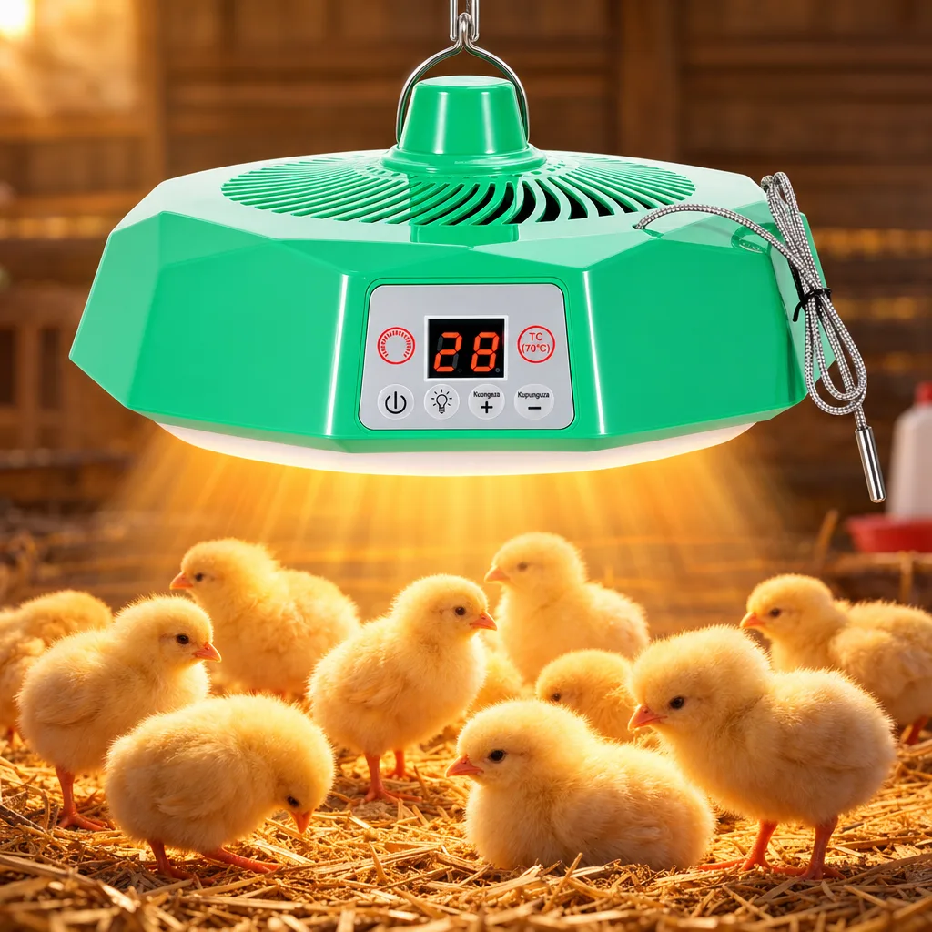 Adjustable Warm Air Lamp for Animals Heating Constant Temperature Lamp