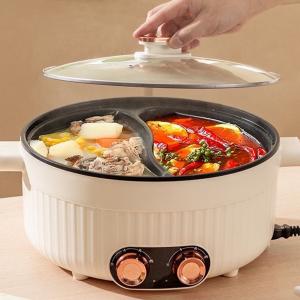 Mandarin Duck Pot Household Electric Hot Pot Multifunctional