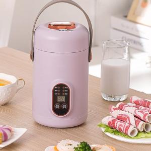 110V Smart Mini Electric Cooker Microcomputer Control-International Use US Canada 2L Capacity Multifunctional Portable Rice