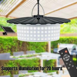 Solar Small Garden Pendant Light 244LED 5 Modes IP65 Waterproof Motion Sensor Indoor Outdoor Lighting